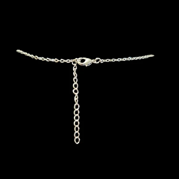 CATE & CHLOE Blake Halo Pendant & Earrings with CZ Crystals - Picture 4 of 7